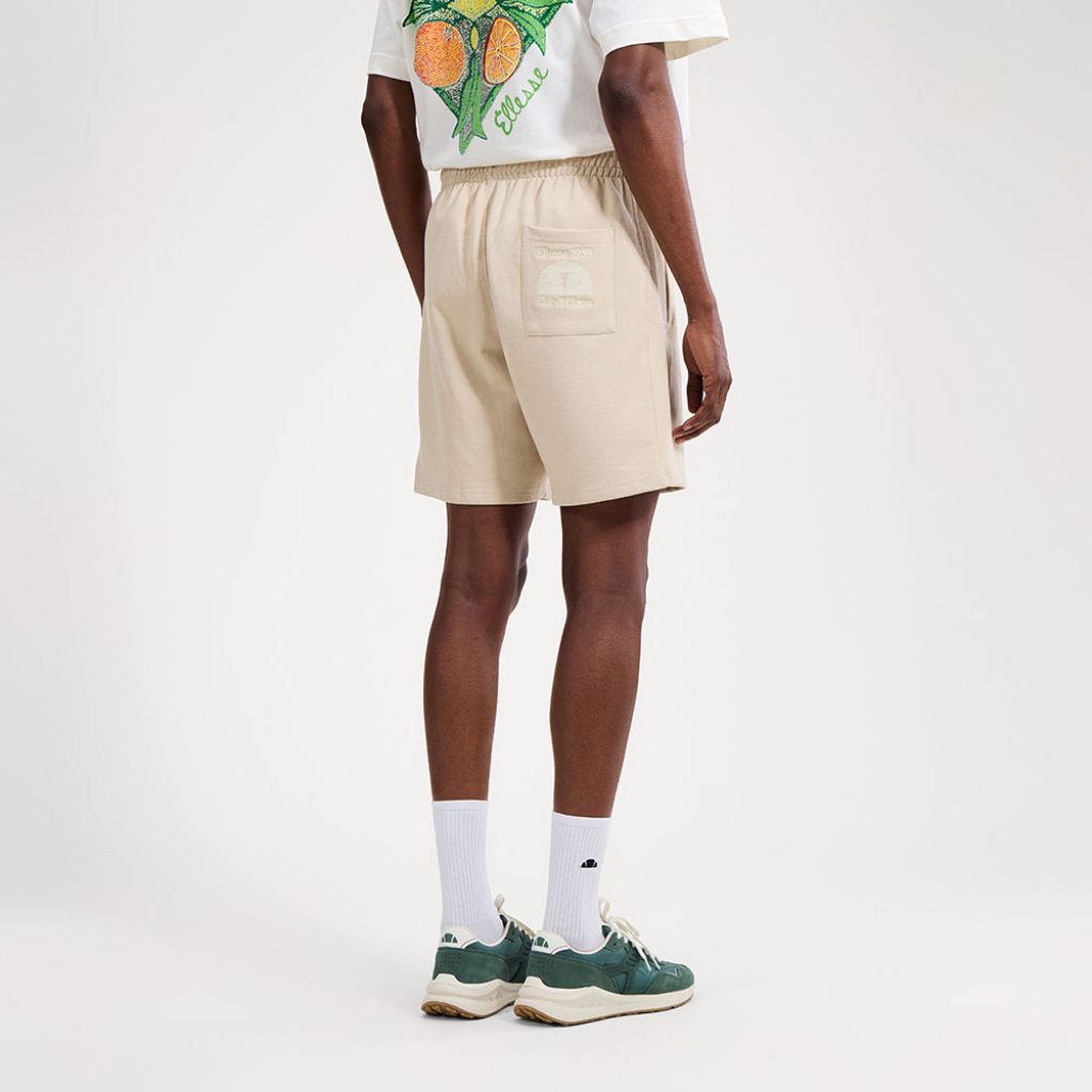 Ellesse Ανδρικό σορτς Club Di Corsa Short SHD23967-129-Beige/Μπέζ