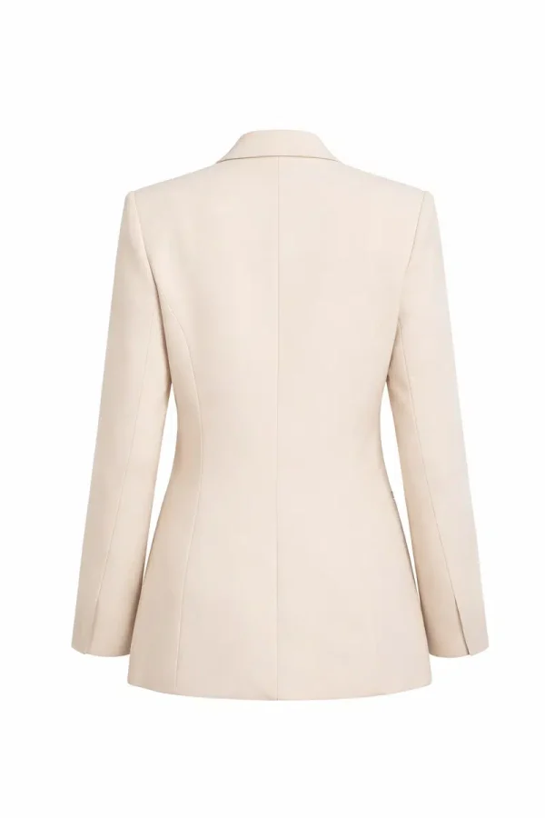 Mind Matter MERCI BLAZER Κλασικό Tailored Σακάκι MML26-01-05-007-BEIGE/Μπέζ