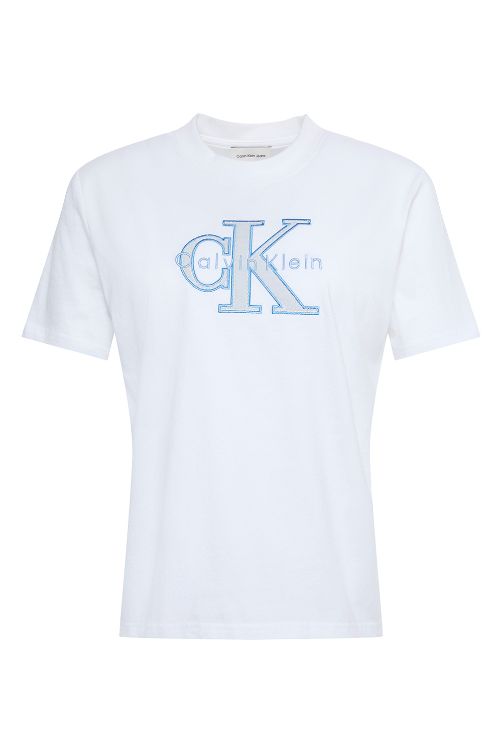 Calvin Klein T-Shirt Hero Ss Classic Monologo New LV047F829G-YAF-Bright White/Άσπρο Calvin Klein T-Shirt Hero Ss Classic Monologo New LV047F829G-YAF-Bright White/Άσπρο