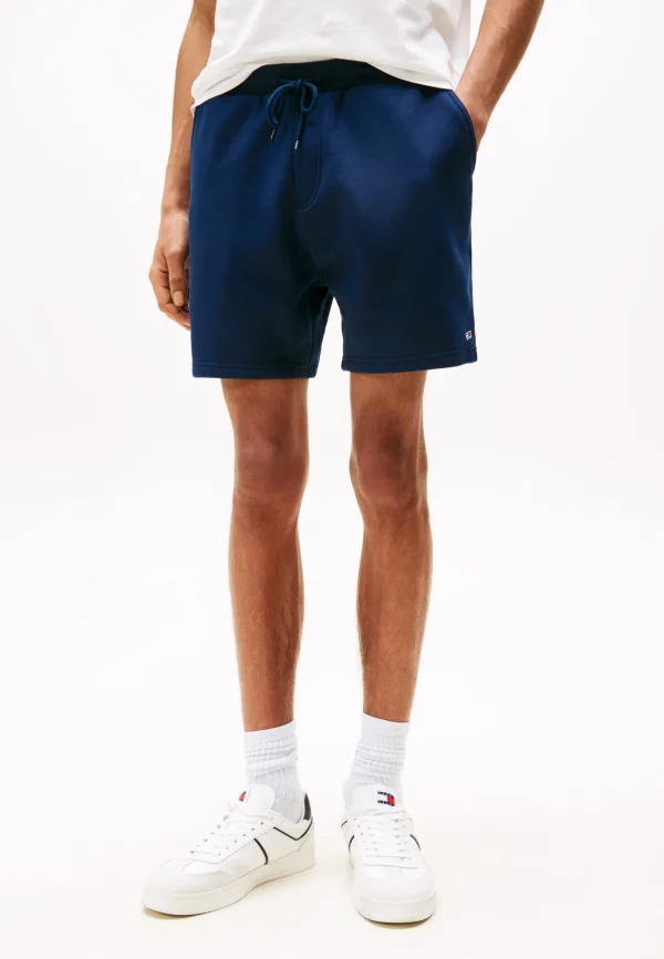Tommy Jeans TOMMY FLAG DRAWSTRING SWEAT SHORTS Σορτς DM0DM2193-Dark Night Navy/Μπλέ Σκούρο