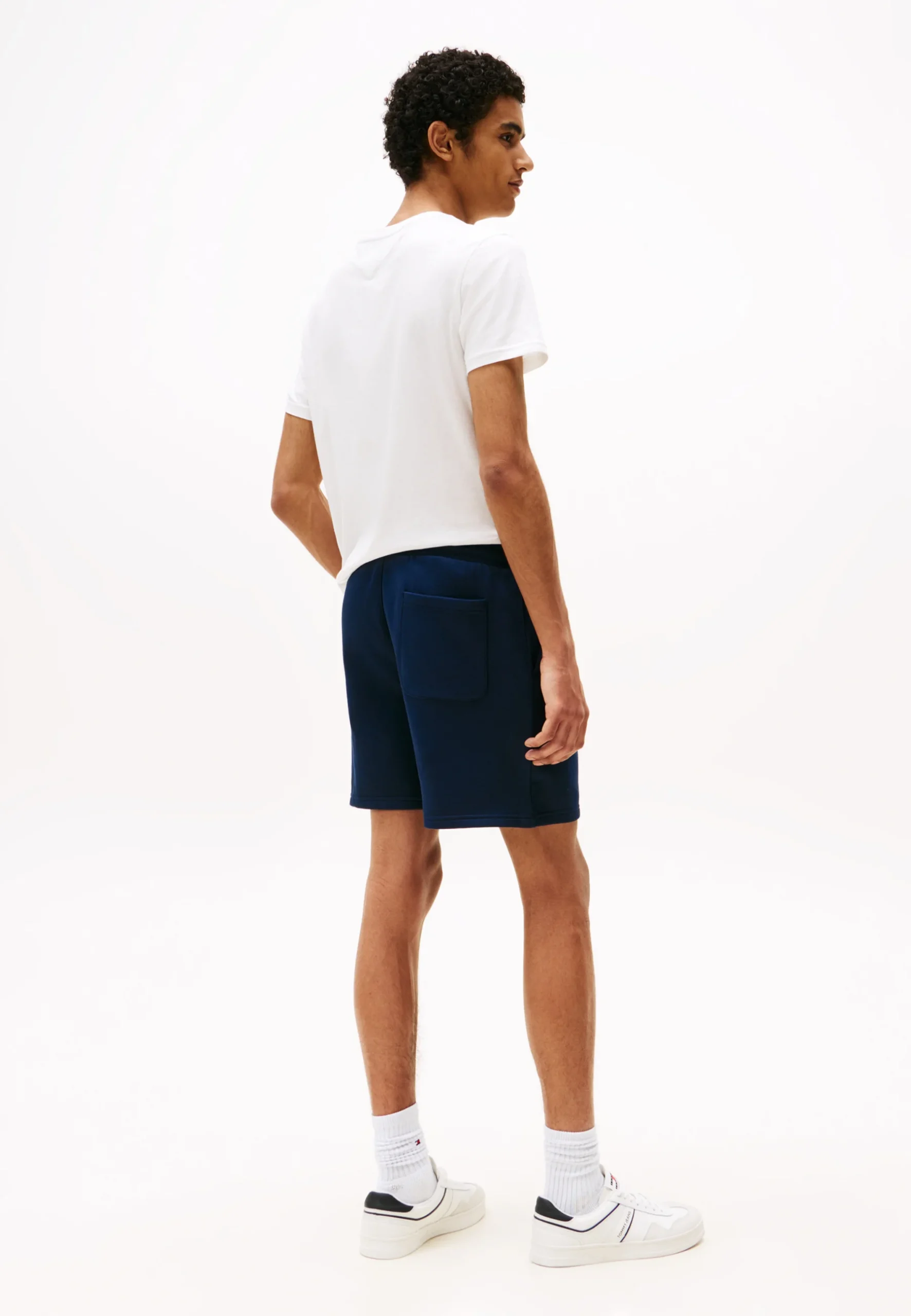 Tommy Jeans TOMMY FLAG DRAWSTRING SWEAT SHORTS Σορτς DM0DM2193-Dark Night Navy/Μπλέ Σκούρο Tommy Jeans TOMMY FLAG DRAWSTRING SWEAT SHORTS Σορτς DM0DM2193-Dark Night Navy/Μπλέ Σκούρο