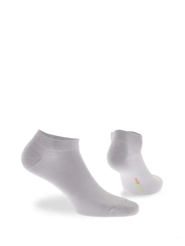 Walk Κοφτές κάλτσες από bamboo W324_15-Grey/Γκρί