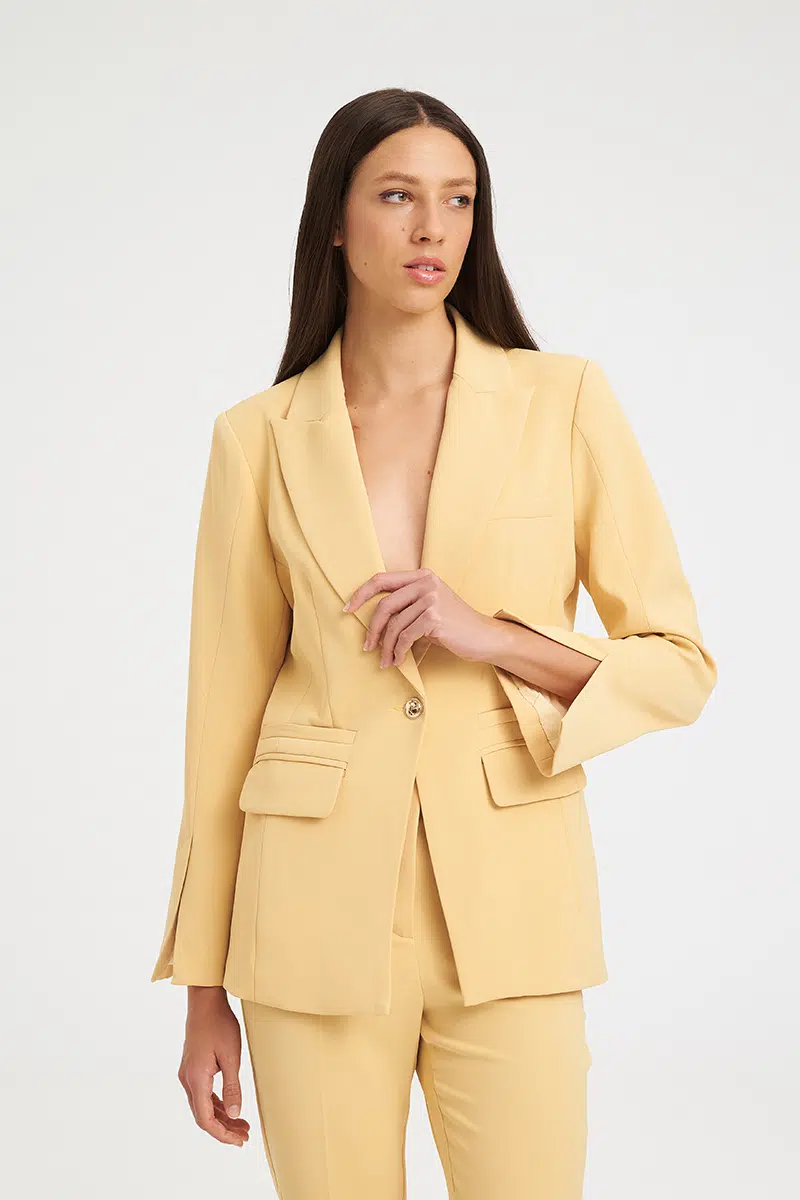 Mind Matter ALEXANDER BLAZER Διαχρονικό Tailored Σακάκι MML26-01-05-000-YELLOW/Κίτρινο Mind Matter ALEXANDER BLAZER Διαχρονικό Tailored Σακάκι MML26-01-05-000-YELLOW/Κίτρινο
