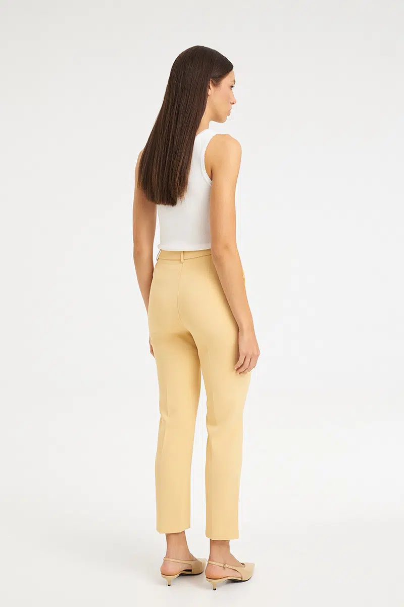 Mind Matter SELVA TROUSERS Ψηλόμεσο Tailored Παντελόνι SELVA TROUSERS MML26-01-03-001-WHITE/Λευκό Mind Matter SELVA TROUSERS Ψηλόμεσο Tailored Παντελόνι SELVA TROUSERS MML26-01-03-001-WHITE/Λευκό