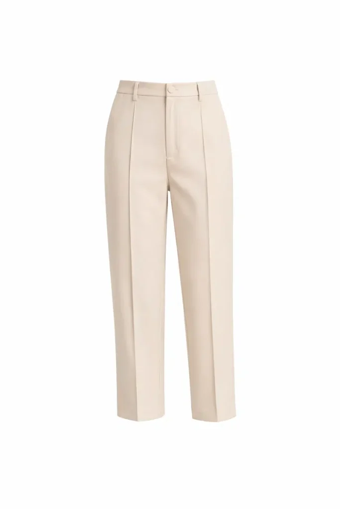 Mind Matter EDEM TROUSERS Tailored Παντελόνι 7/8 EDEM TROUSERS MML26-01-03-008-SAND/Άμμος