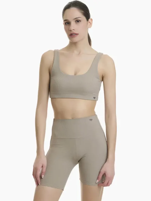 Walk Rib ποδηλατικό κολάν high-support W916-1-20-Beige/Μπέζ