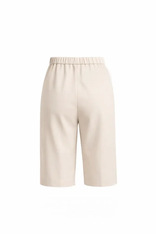 Mind Matter TATIANA BERMUDA Tailored Ψηλόμεση Βερμούδα MML26-01-03-010-SAND/Άμμος