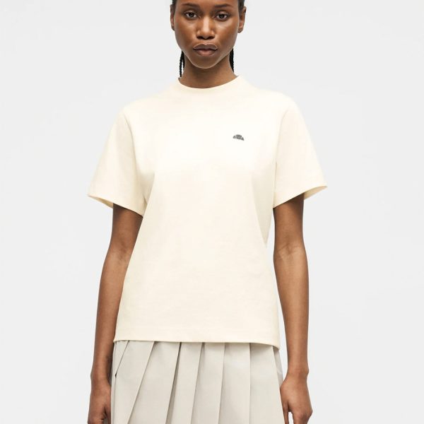 Ellesse Γυναικεία κοντομάνικη μπλούζα Gelateria Tee SGD24410-904-CREAM/Σπασμένο Λευκό