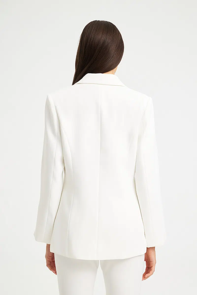 Mind Matter ALEXANDER BLAZER Διαχρονικό Tailored Σακάκι MML26-01-05-000_WHITE/Άσπρο Mind Matter ALEXANDER BLAZER Διαχρονικό Tailored Σακάκι MML26-01-05-000_WHITE/Άσπρο