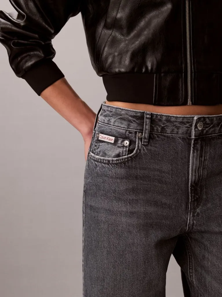 Calvin Klein 90s Τζιν Με Ίσια Γραμμή LV047F723GSCO-Grey/Γκρί Calvin Klein 90s Τζιν Με Ίσια Γραμμή LV047F723GSCO-Grey/Γκρί